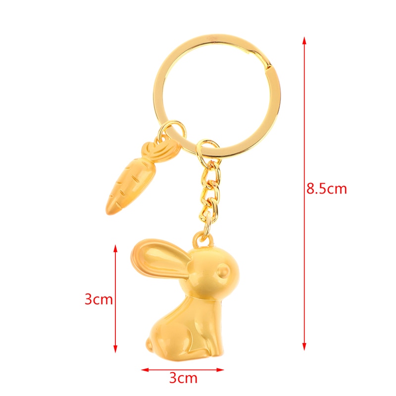 Skanto | Lucky Rabbit Ring Nøkkelring