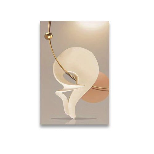 Modern Aesthetics Abstract Still Life Wall Art Fine Art Canvas Print Light Luxury Pictures for Living Room Dining Room Home Office Decor | Skanto