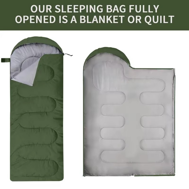 Skanto | Ultralett Vanntett 4 Sesong Camping Sovepose for Ryggsekk og Fotturer