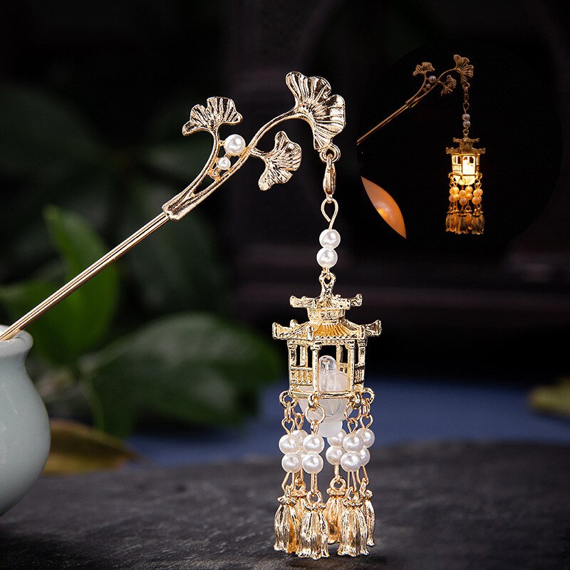 Skanto | Antikk Stil Lantern Hårnåler