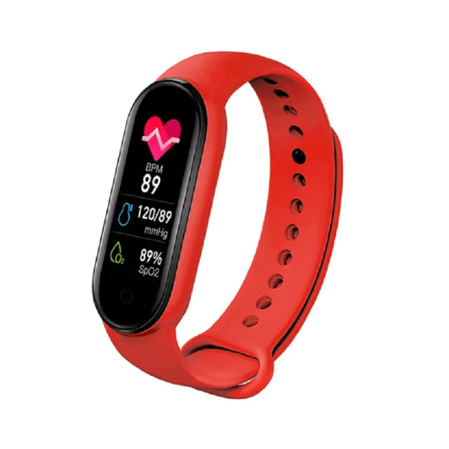Norvo | M7 Smartklokke Menn Kvinner Smartband Puls Smartklokke Fitness Tracker Blodtrykk Sport Smartarmbånd for xiaomi iPhone