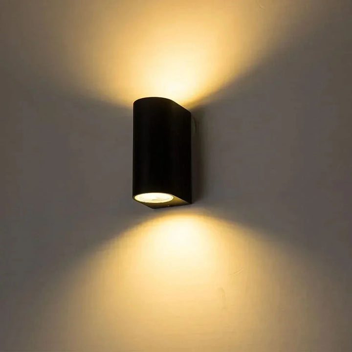 Skanto | Modern LED Utendørs Vegglampe Opp Ned Aluminium