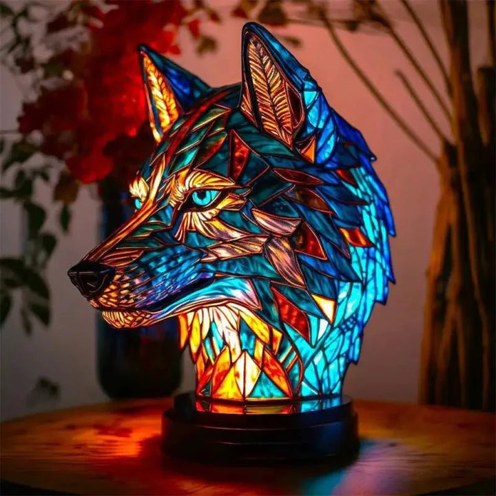 Skanto | MosaicCritter - 3D dyrelampe - Multicolor tårer - Retro design