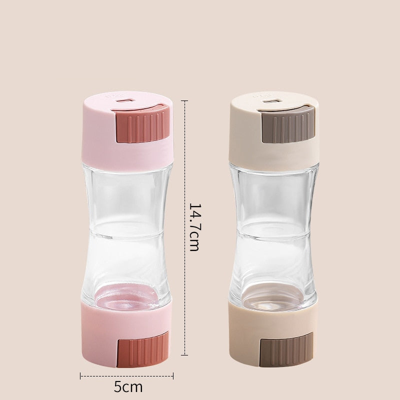 Norvo | Dobbel Hode Tettet Krydderbeholder Dispenser