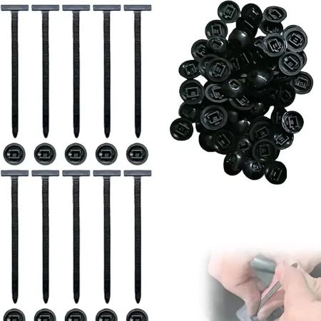 Skanto | Premium Nylon Kabelbånd 50-Pakke – Tungt-duty Selv-låsende Universelle Zip Bånd