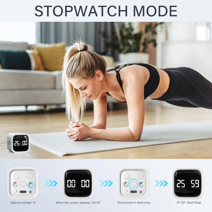 Skanto | Mini Cube Flip Digital Timer