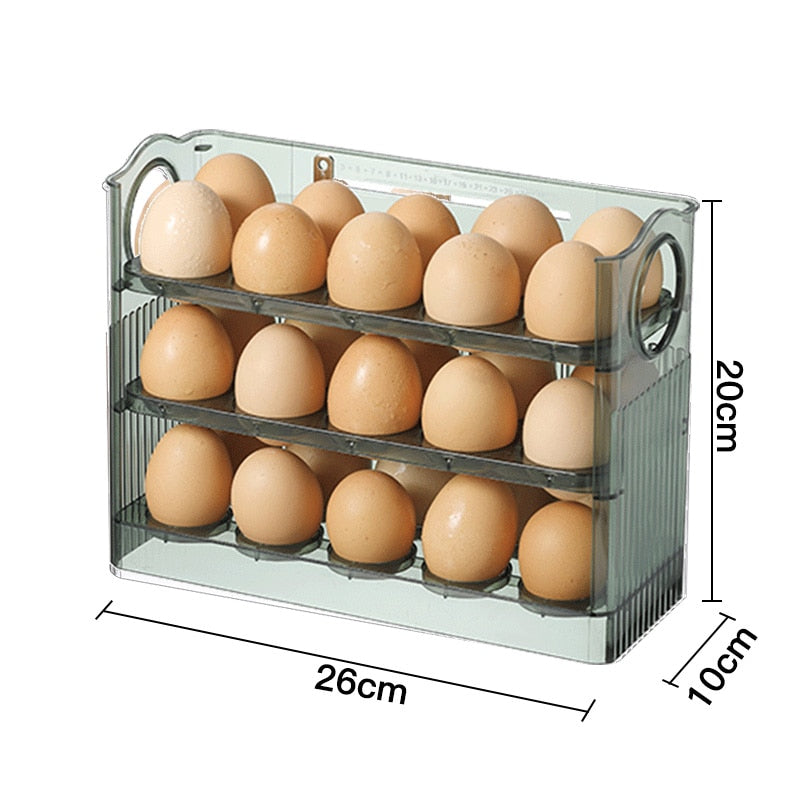 Skanto | Automatisk Flip Egg Lagringsstativ
