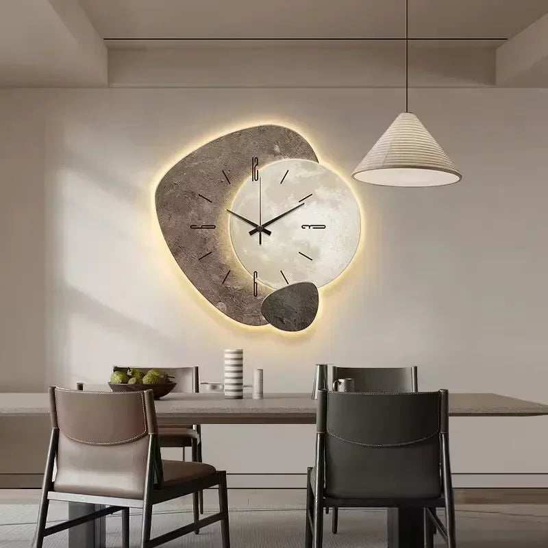 CalmeDesign – Stille og Estetisk Veggklokke