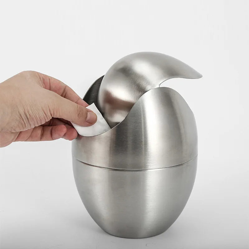 LuxBin Mini Søppelbøtte laget av Rustfritt Stål Skanto