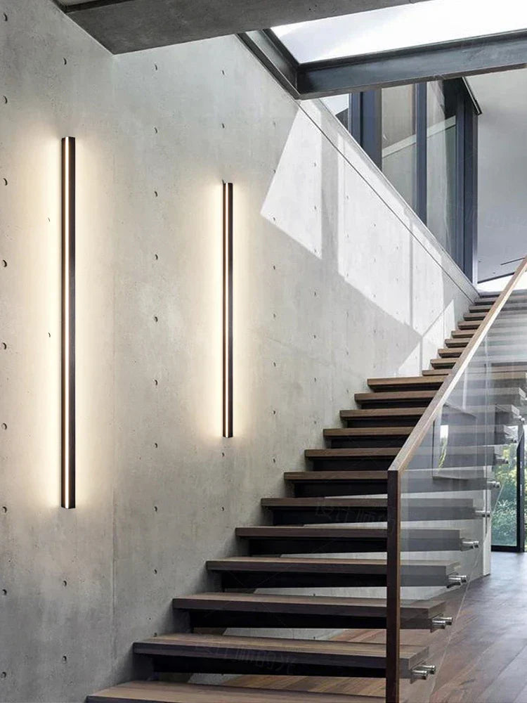 Moderne Utendørslampe i Svart Skanto