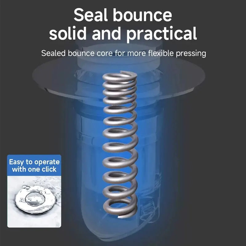 CleanSeal Universal Pop-Up Vaskepumpe Plug Skanto