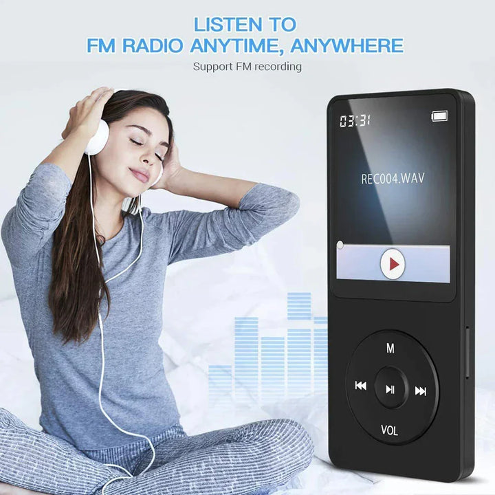 MP3-spiller – Kabelloser HiFi-Audio med Bluetooth og multifunksjonaler Medienunterstützung