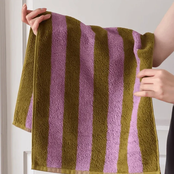 Retro Stripe Håndkle (Chunky) | Skanto