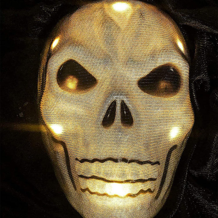 Skanto | Ghost Skull Hengende Halloween Dekorasjon