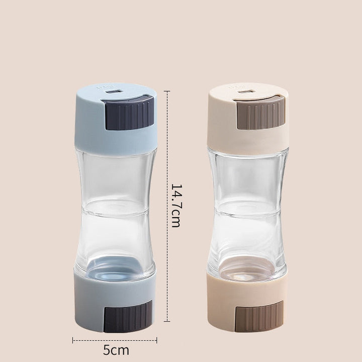 Skanto | Dobbel Hode Tett Krydderbeholder Dispenser