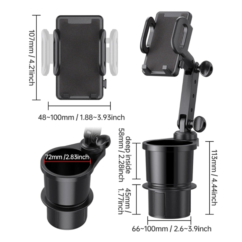 Skanto | Drive Comfort Bil Kopp Holder Telefon Stativ