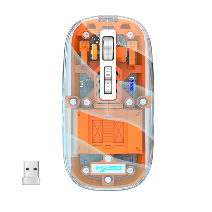 Skanto | Transparent Trådløs Bluetooth Mus