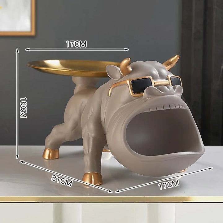 Fancy Bull Dekorativ Nøkkelfeste | Skanto