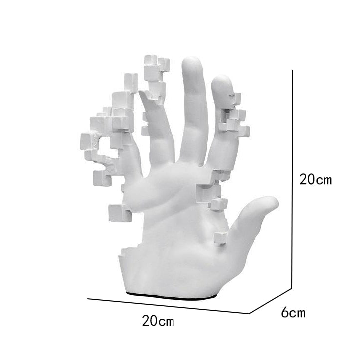 Skanto | Moderne Kunstneriske Berøringer Hånd Statue Dekor