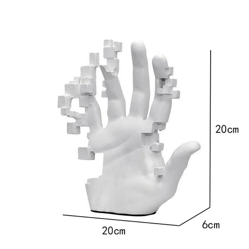 Skanto | Moderne Kunstneriske Berøringer Hånd Statue Dekor