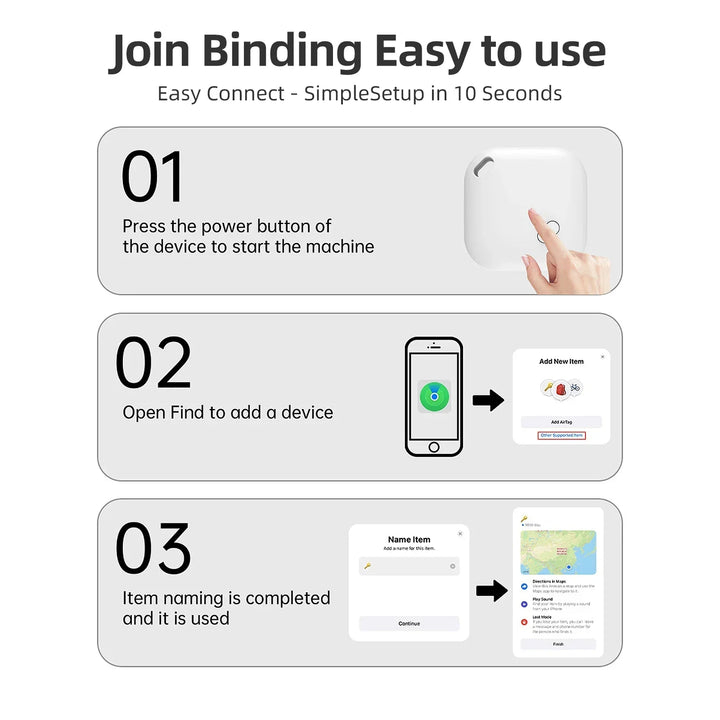 Skanto | Sikker Tag Mini GPS Anti-Tap Bluetooth Tracker