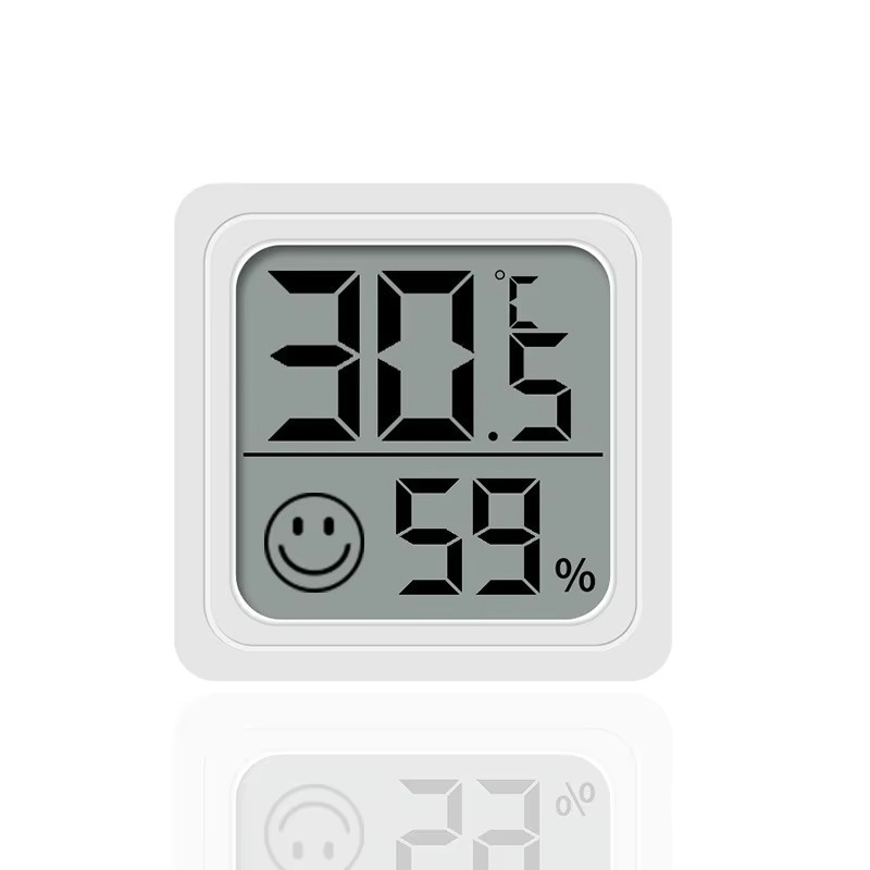 Skanto | Innendørs LCD Digital Termometer og Hygrometer med Temperatur- og Luftfuktighetsensor