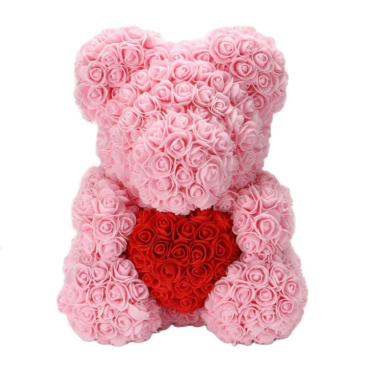 Skanto | Kunstige Rose Blomster Teddy Bjørn