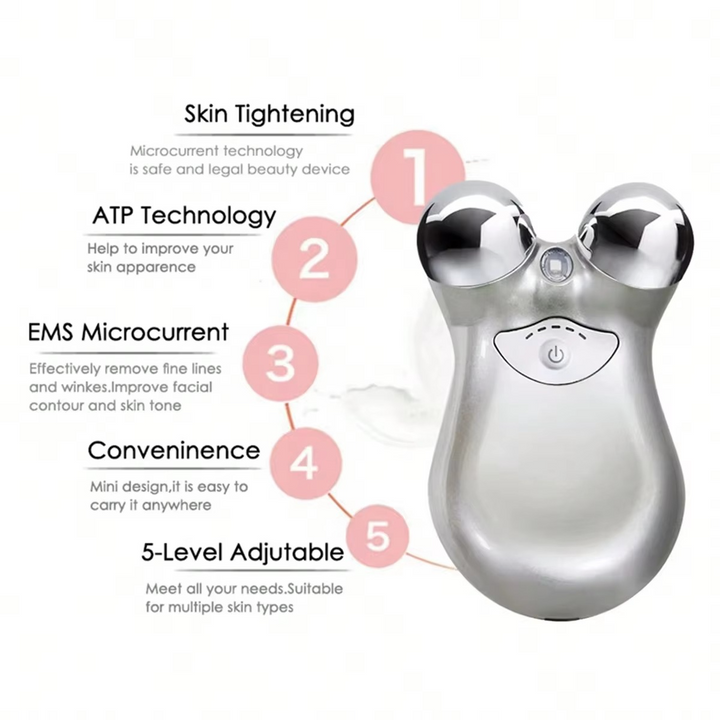 Skanto | Dual-Head RF & EMS Mikrostrøm Ansiktsforyngelsesapparat