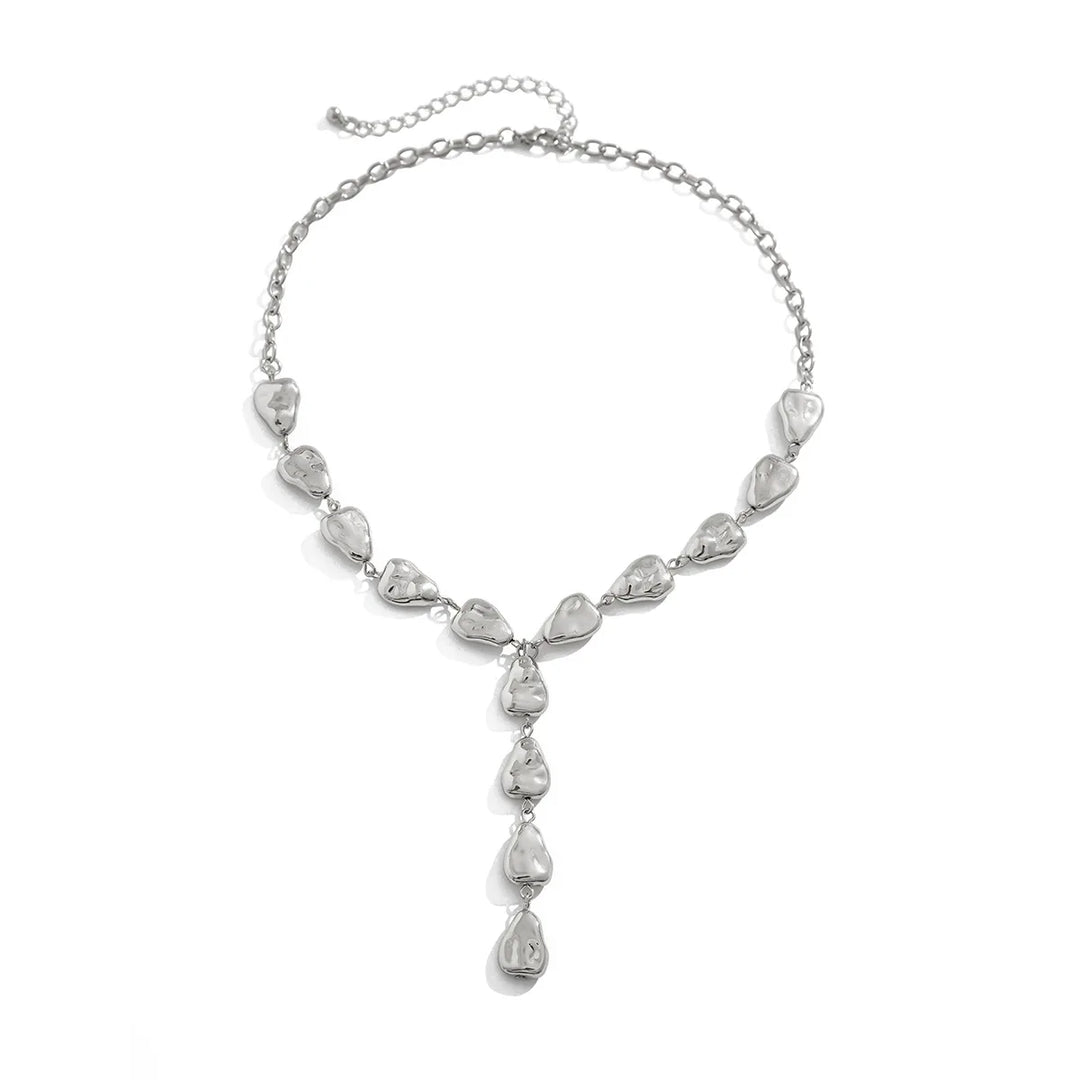 Skanto | Moderne stein inspirert lariat-halskjede