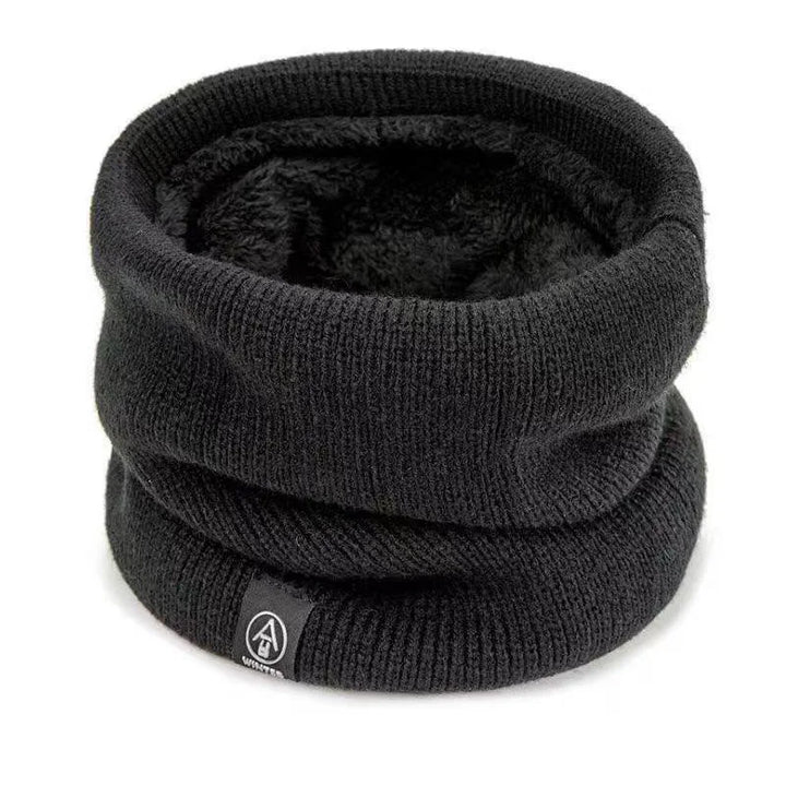 Skanto | ThermoKnit Pro | Varmer strikket skjerf med fleecefôr | Vindbestandig & Pustende | Justerbar multifunksjonell nakkebeskyttelse for kvinner & menn