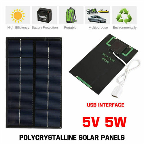 Skanto | Nødhjelp Tur Solar USB Bærbar Laderpanel