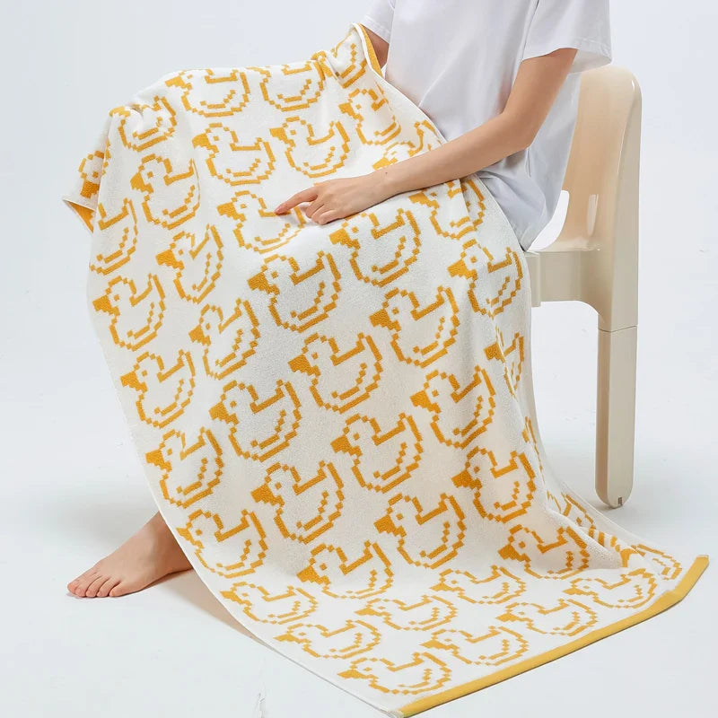 Reversible Dyreprint Bomull Håndkle | Skanto