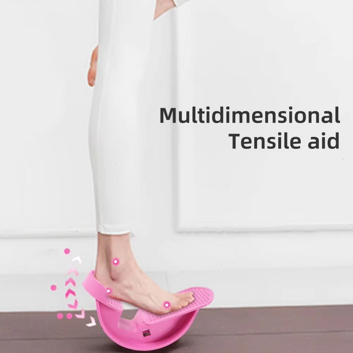 2er-Pack Fußwippen-Wadenstrecker zur Linderung von Plantarfasziitis, Achillessehnenentzündung, Knöchel- og Unterschenkelmuskelverspannungen, 27 x 13 cm Große Schrägbretter