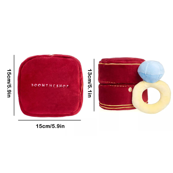 Skanto | Love Gem Myk Fyllt Plysj Ringboks