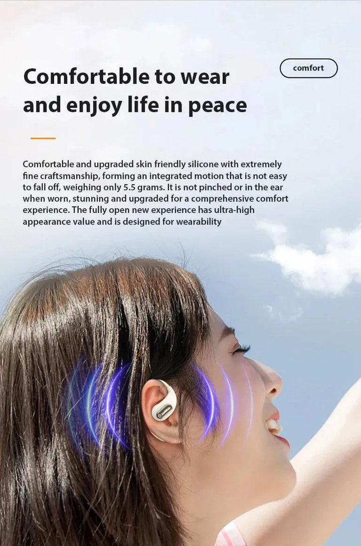 Skanto | Bone Conduction Bluetooth Touch Control Ørepropper