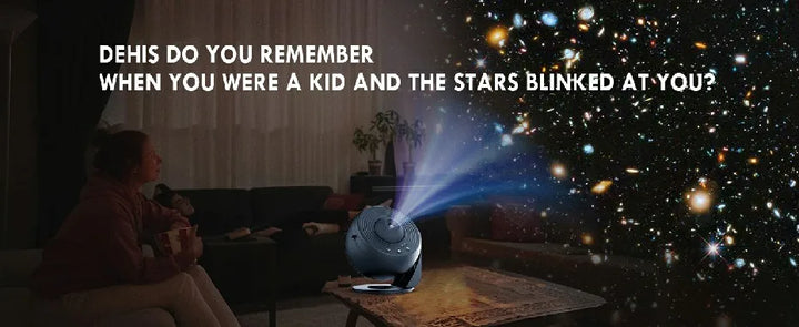Skanto | 360° Rotere Planetarium Prosjektor Nattlampe