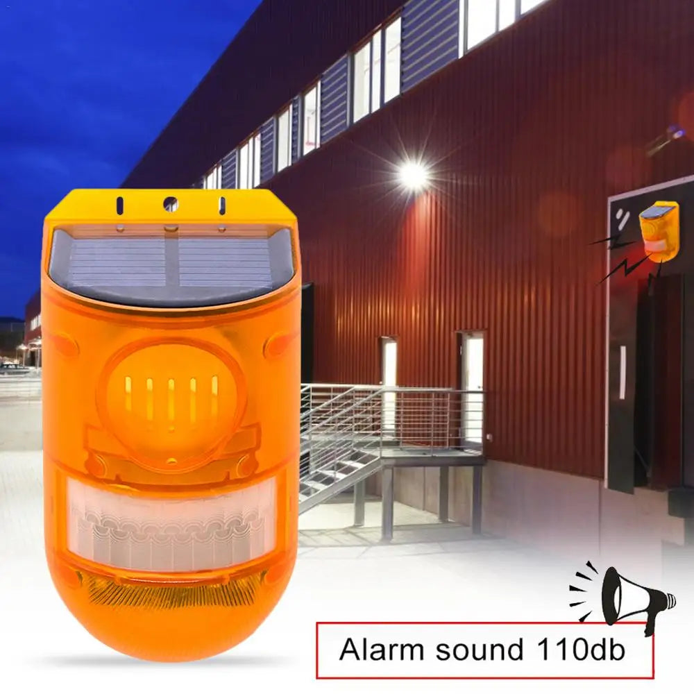 Skanto | Solcelledrevet dyreavviser med alarm – Effektiv beskyttelse mot dyr