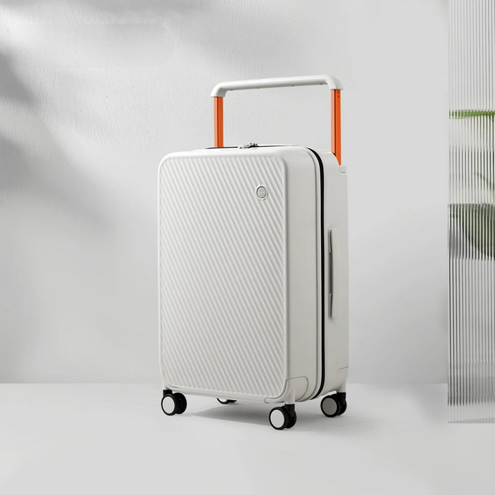 Skanto | Hard Shell Suitcase with Wide Handle – Oslo Metropolitan
