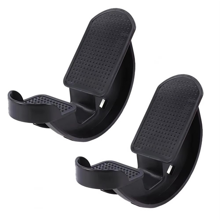 2er-Pack Fußwippen-Wadenstrecker zur Linderung von Plantarfasziitis, Achillessehnenentzündung, Knöchel- og Unterschenkelmuskelverspannungen, 27 x 13 cm Große Schrägbretter