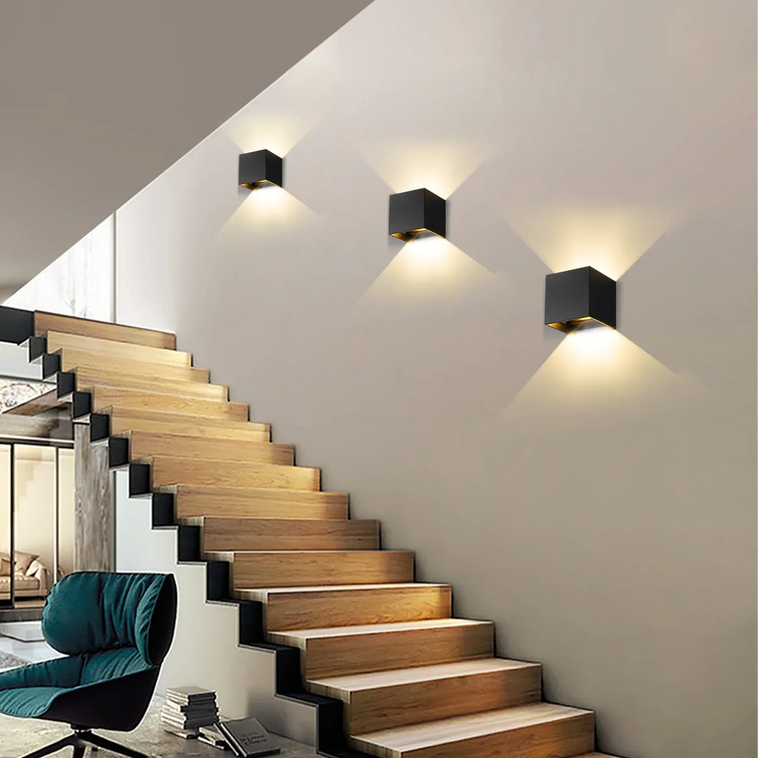 Utendørs LED-vegglampe | Skanto