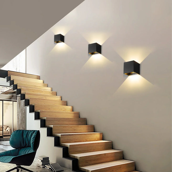Utendørs LED-vegglampe | Skanto