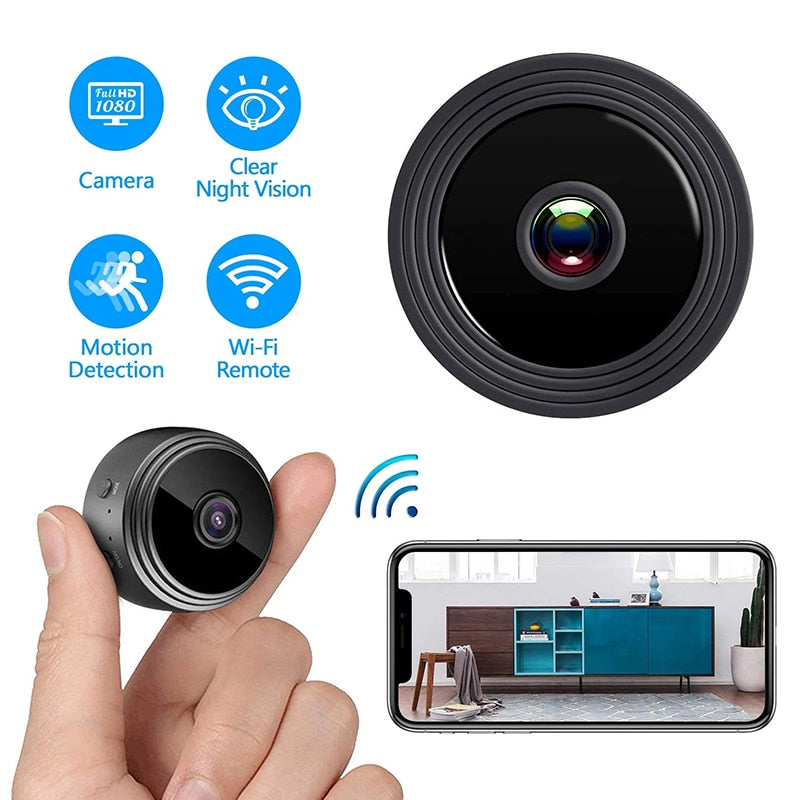 Skanto | Mini Øyebeskyttelse Smart Wifi Kamera
