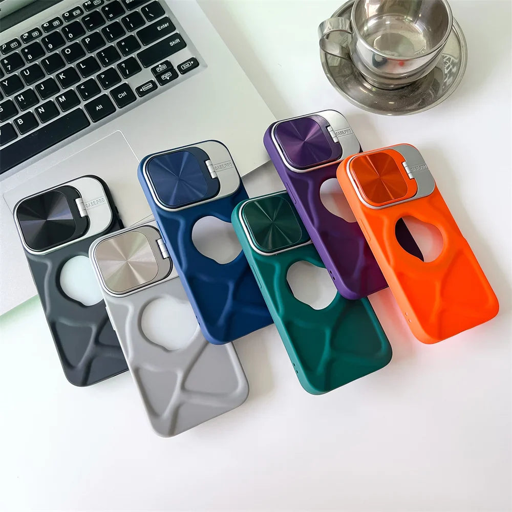 Skanto | Magsafe Silikon Linse Flip iPhone Etui