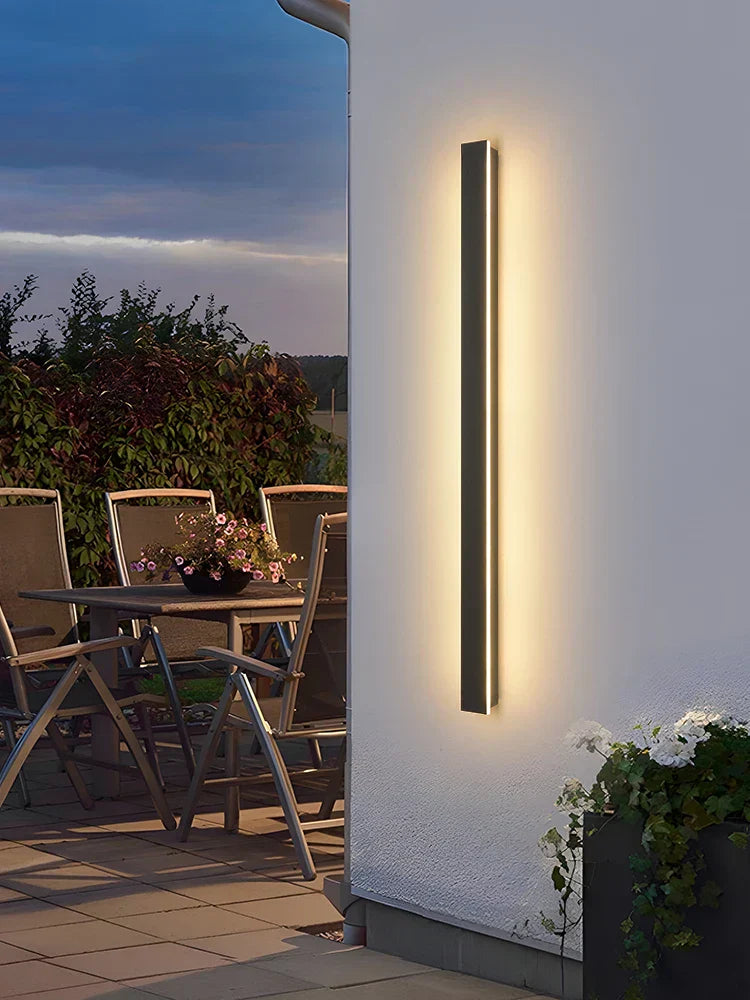 Moderne Utendørslampe i Svart Skanto