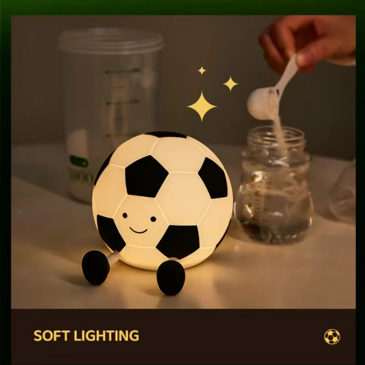 Skanto | Oppladbar fotball nattlampe med 3-nivå dimming