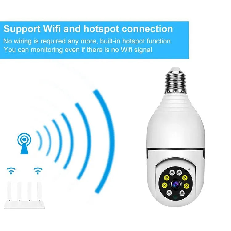 Skanto | Lyspære WIFI Kamera