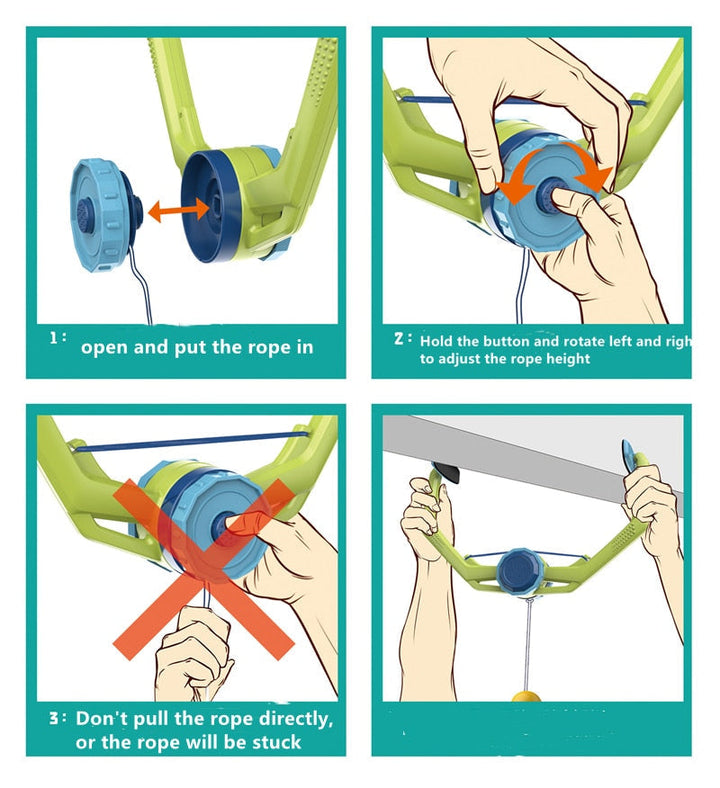 Wall-Mounted Skanto Tennis Trainer | Skanto