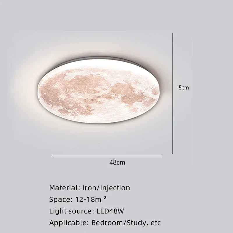 Moon Surface Artistic Modern Ceiling Lamp | Skanto