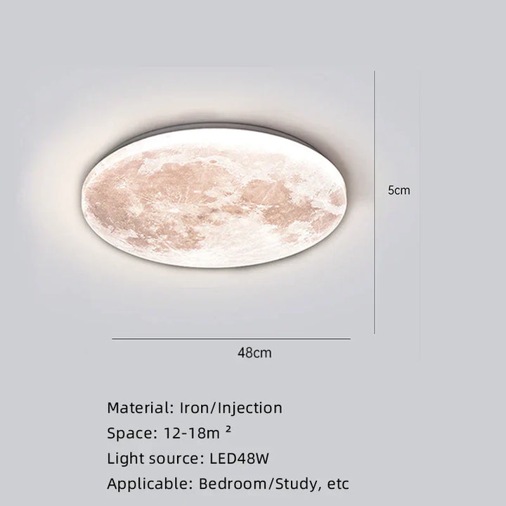 Moon Surface Artistic Modern Ceiling Lamp | Skanto