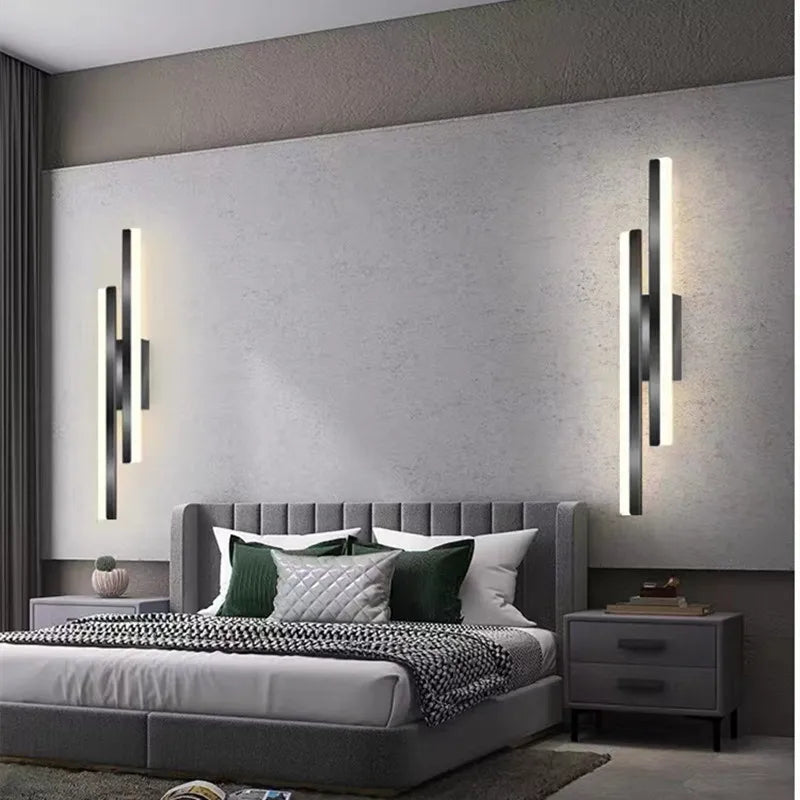 Moderne LED Vegglampe med Enkelt Design, Minimalistisk Vegglampe for Gang & Stue